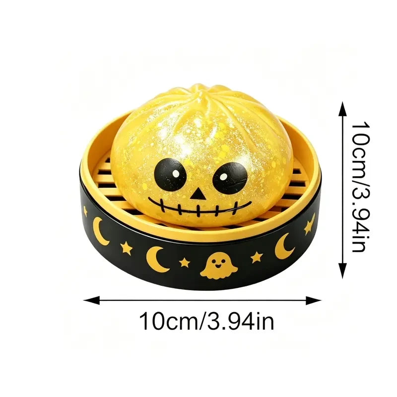 Halloween Ghost Dumpling Squeeze Toy