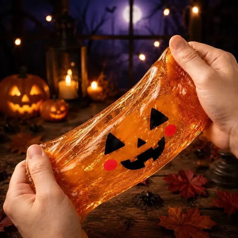 Halloween Ghost Dumpling Squeeze Toy