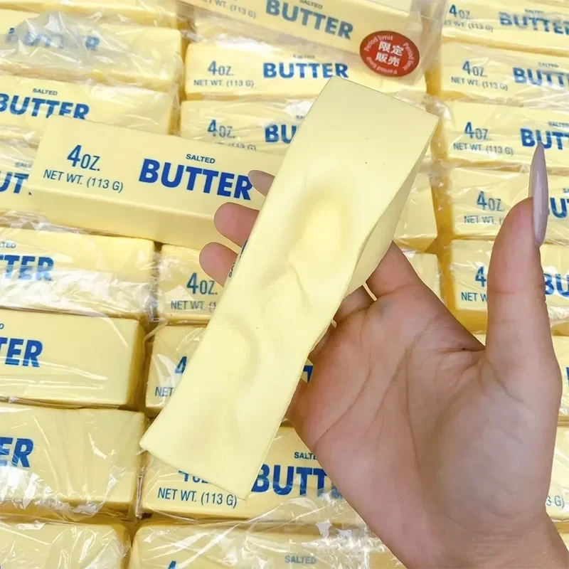 Squishy Cheese Fidget Toy