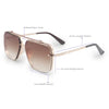 Bella Tangle-Free Aviator Sunglasses