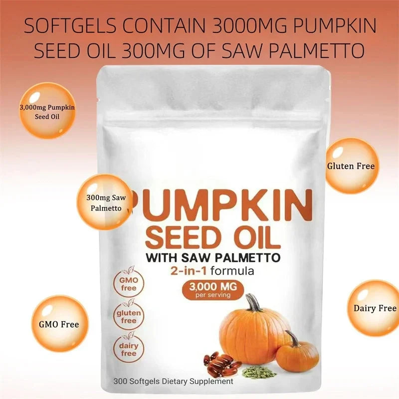 Pumpkin Seed Oil with Saw Palmetto