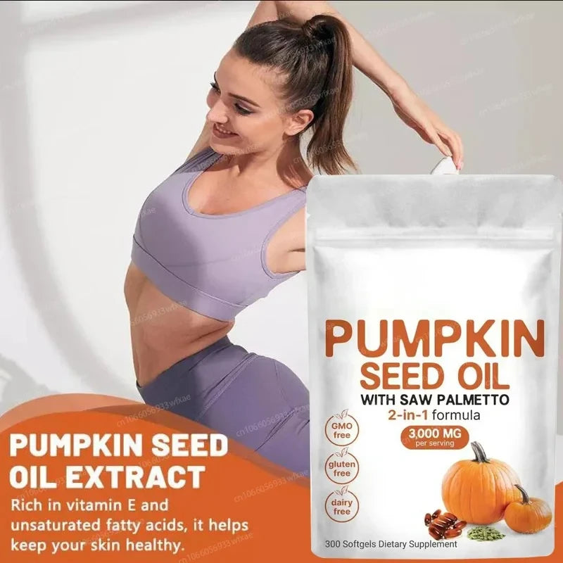 Pumpkin Seed Oil with Saw Palmetto