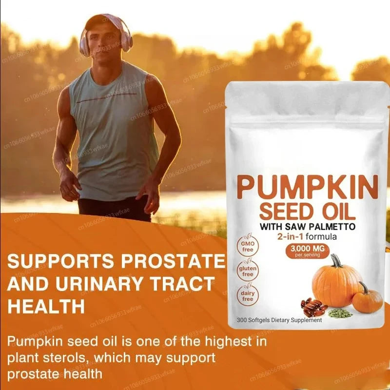 Pumpkin Seed Oil with Saw Palmetto